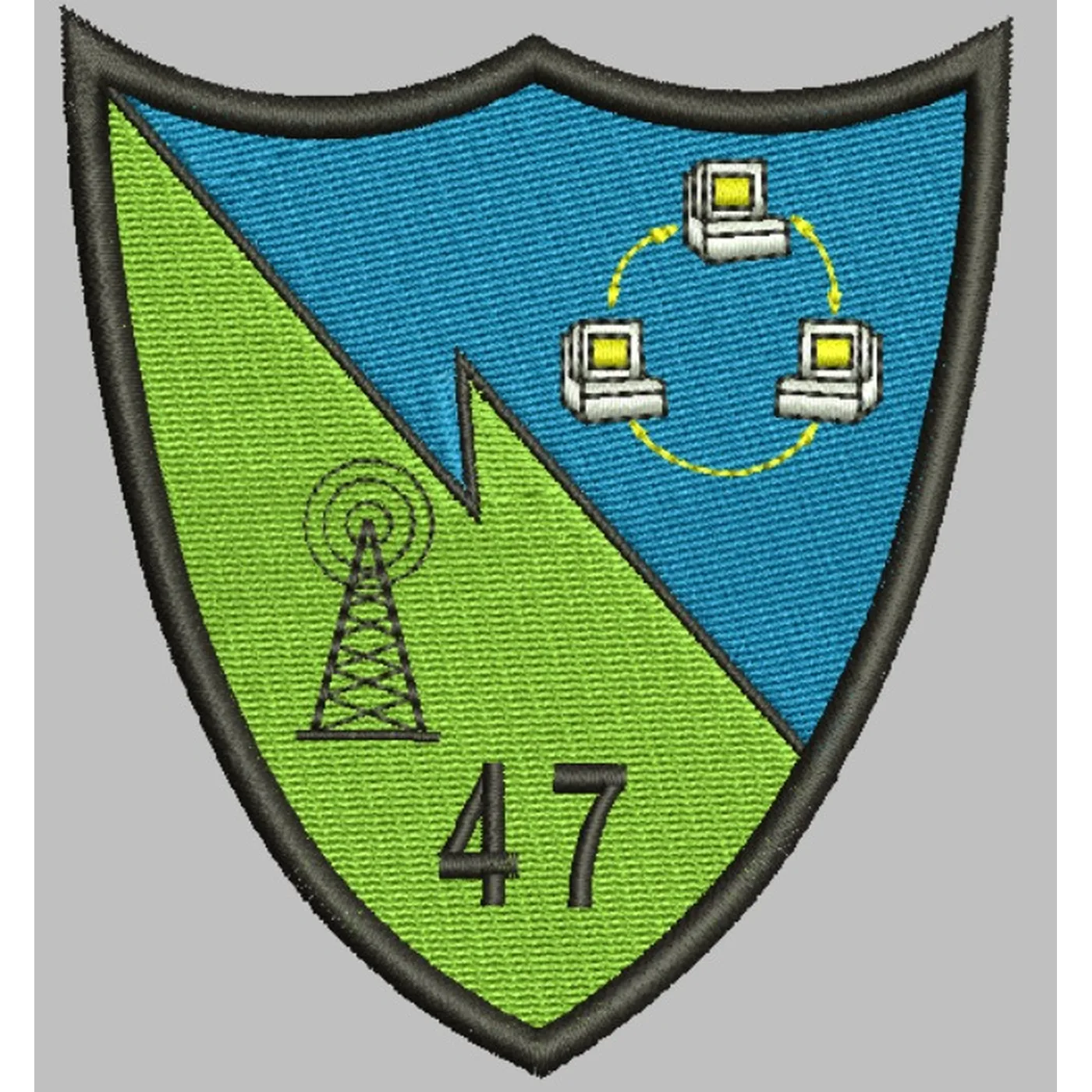 ECUSON / EMBLEMA - BATALIONUL 47 COMUNICATII