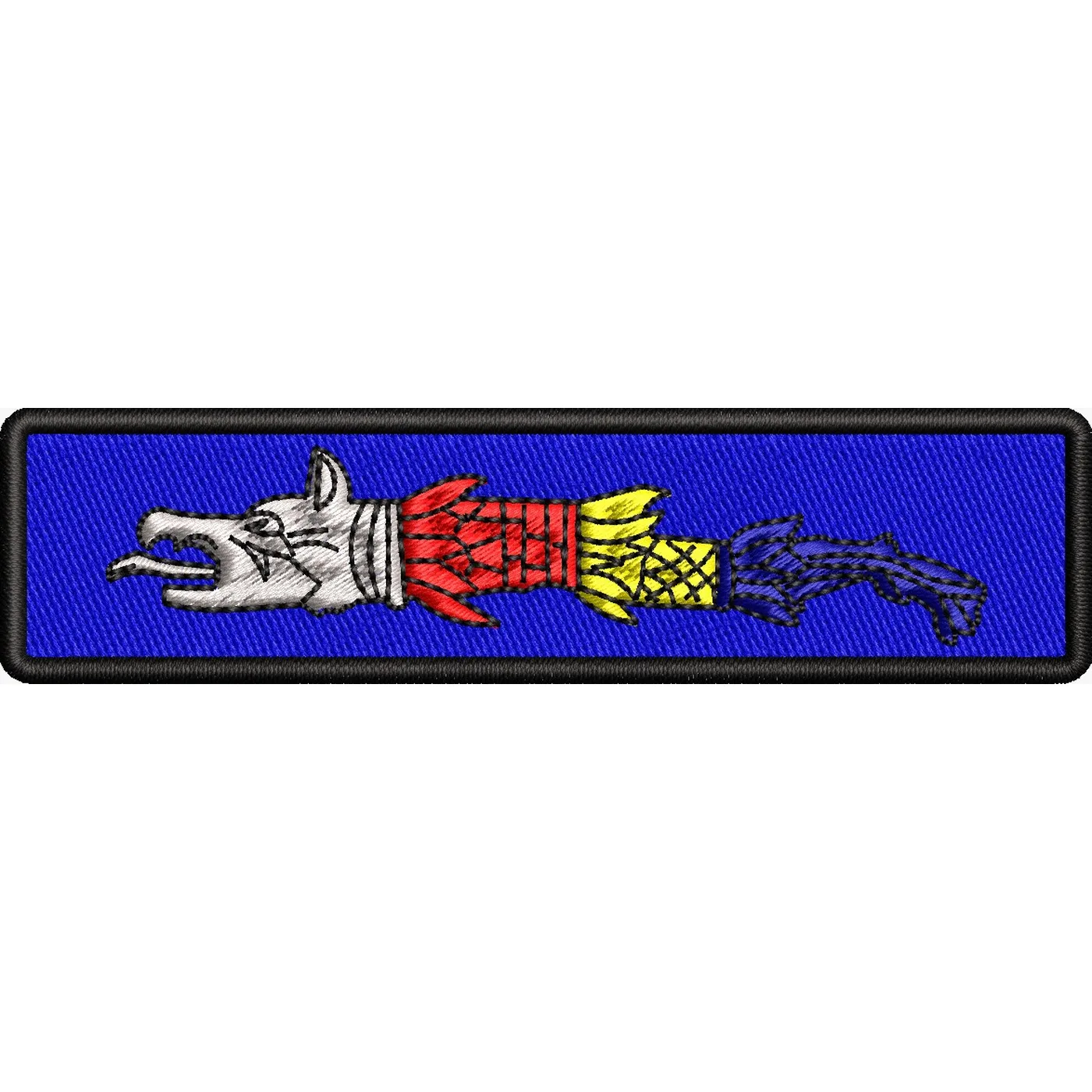Patch-uri militare / EMBLEMA CAP DACIC TRICOLOR 2