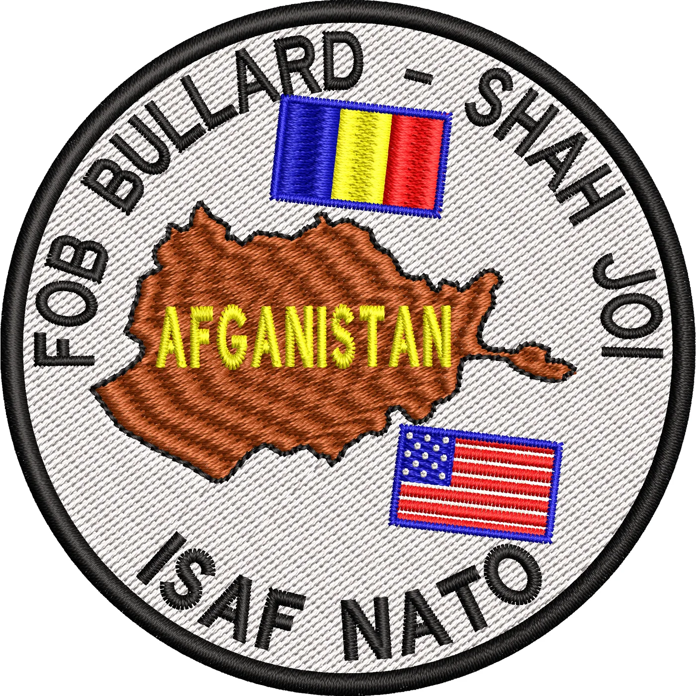 ECUSON / EMBLEMA AFGANISTAN - BULLARD