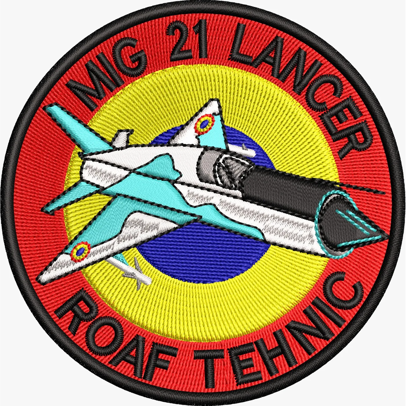 EMBLEMA MIG 21 LANCER / roaf tehnic