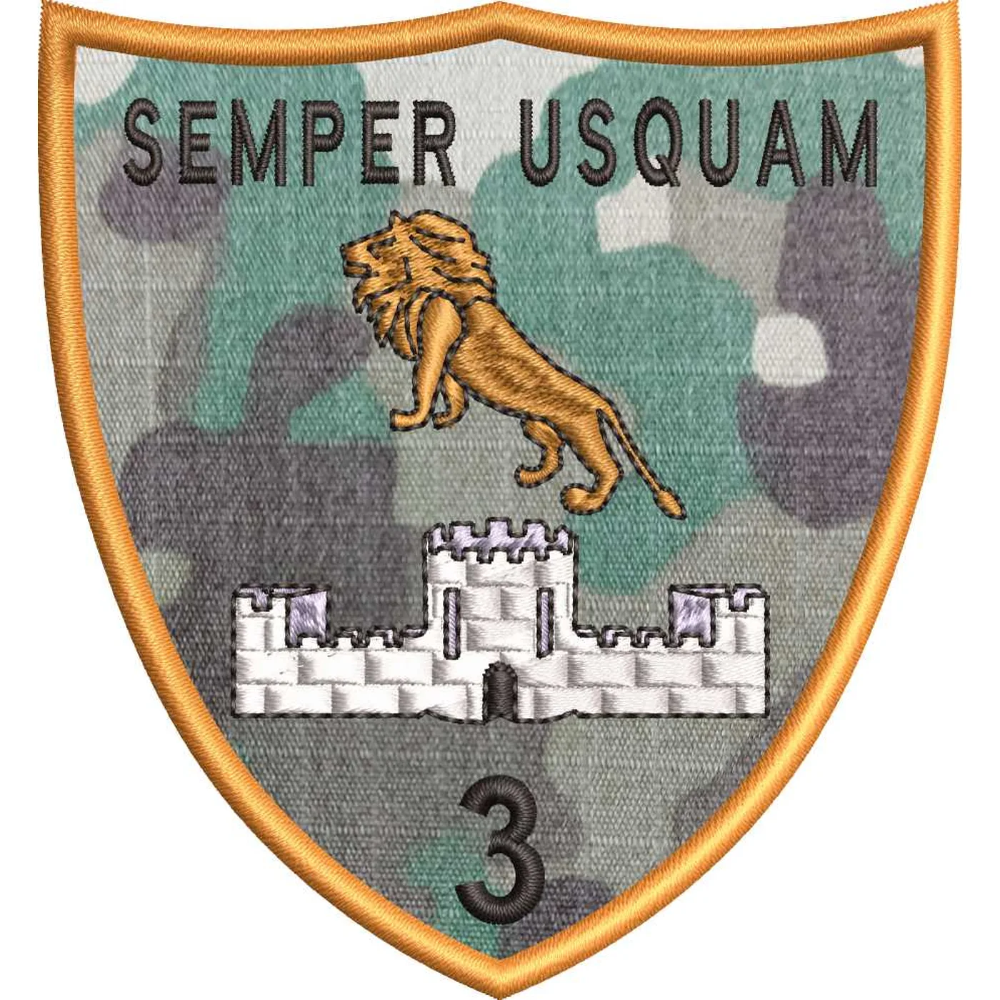 ECUSON / EMBLEMA - BATALIONUL 3 GENIU