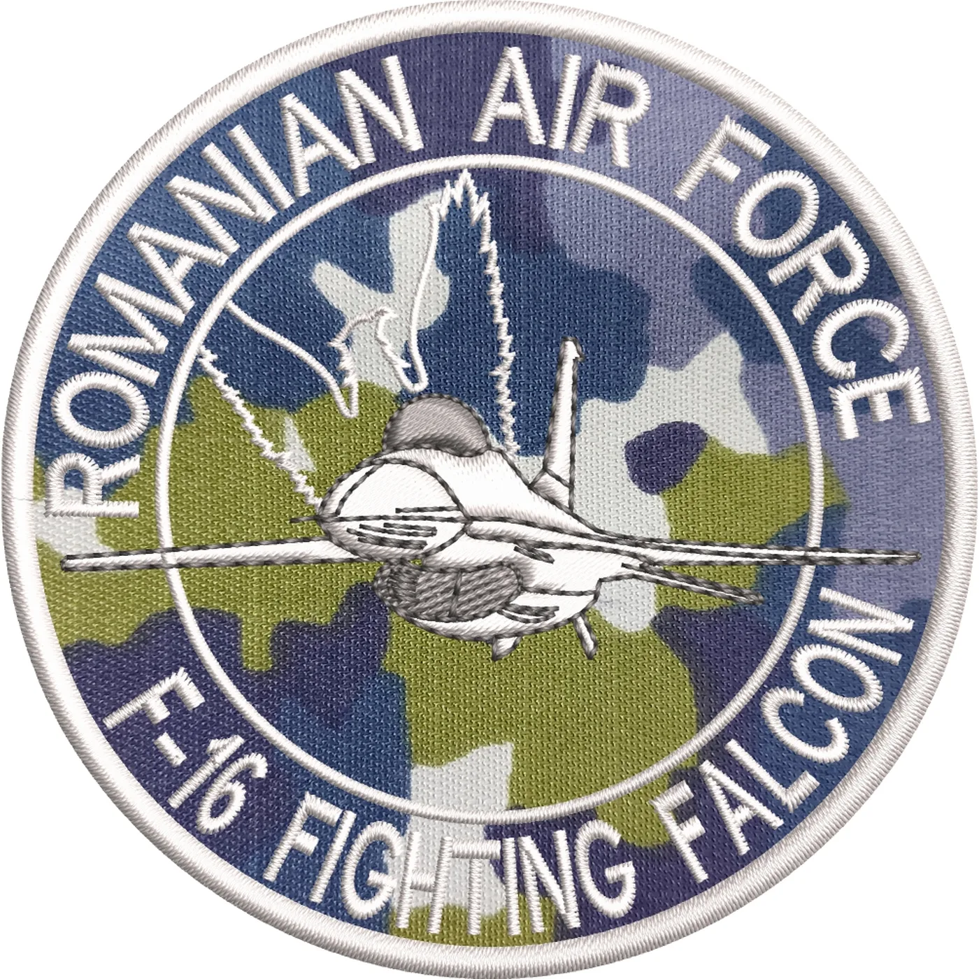 ECUSON / EMBLEMA - Pilot F-16 FIGHTING FALCON Romanian Air Force COMBAT