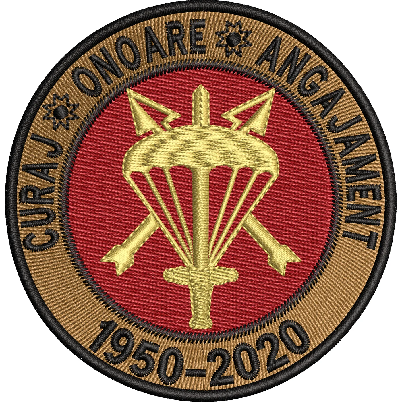 EMBLEMA FORTELE PENTRU OPERATIUNI SPECIALE COMEMORATIVA