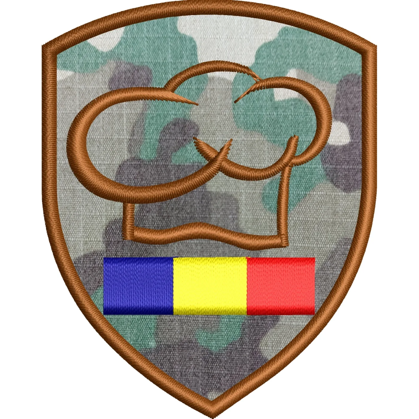 ECUSON / EMBLEMA COMBAT BUCATAR - MAPN