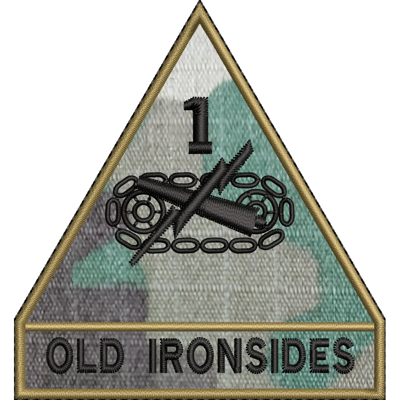 EMBLEMA OLD IRONSIDES COMBAT