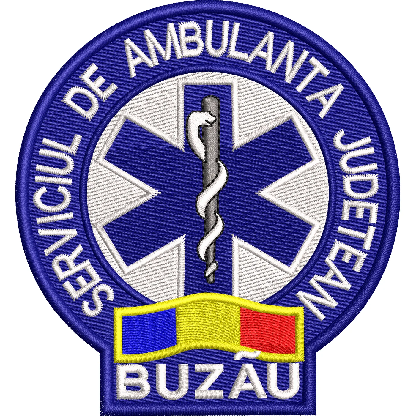 EMBLEMA AMBULANTA SAJ MANECA - BUZAU