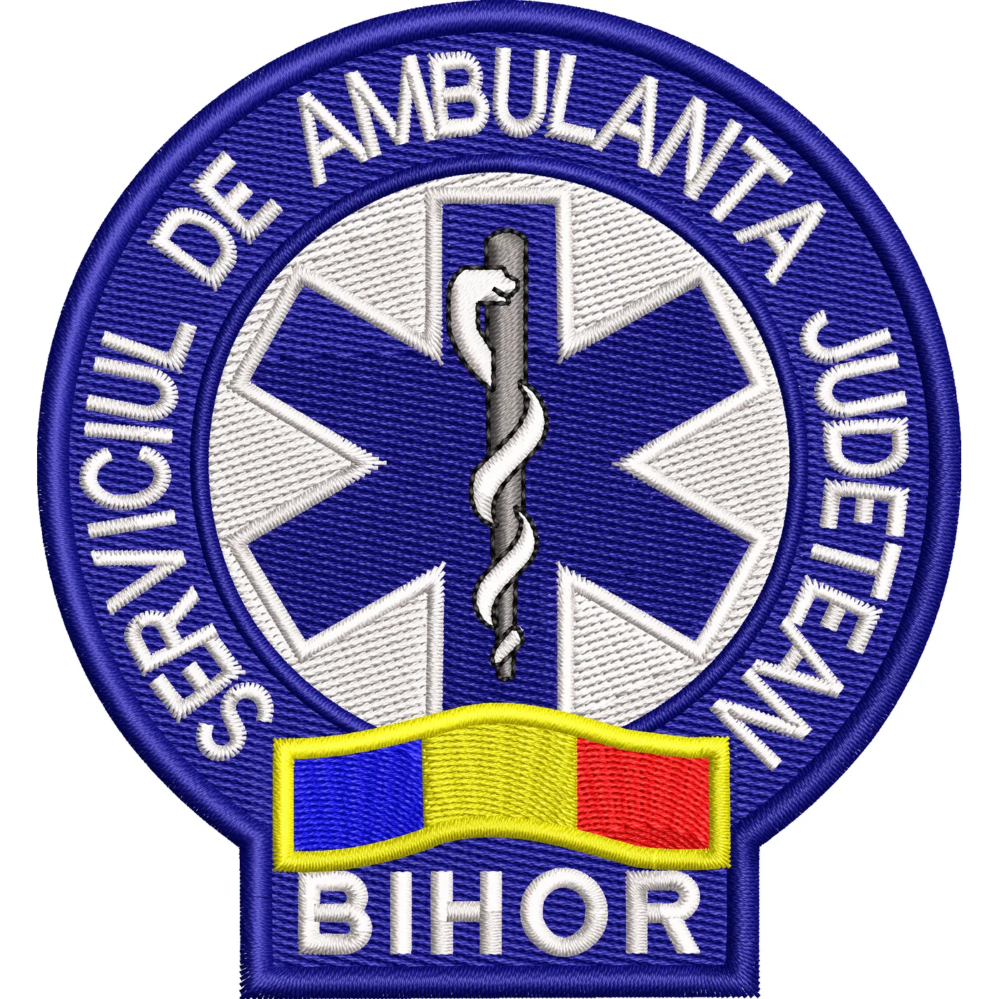 EMBLEMA AMBULANTA SAJ MANECA - BIHOR