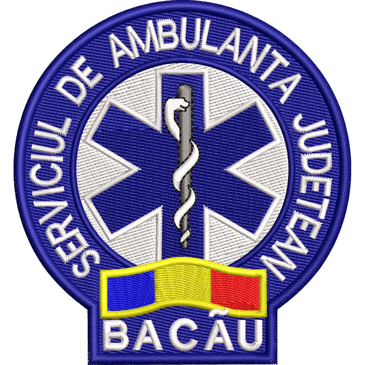 EMBLEMA AMBULANTA SAJ MANECA - BACAU