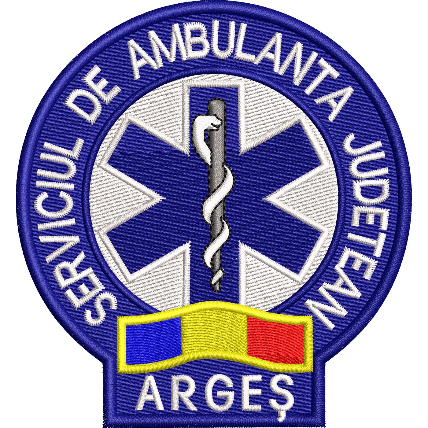 EMBLEMA AMBULANTA SAJ MANECA ARGES