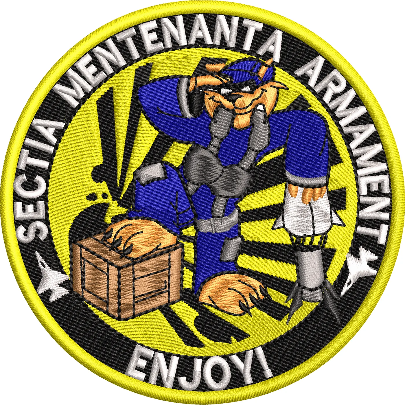 EMBLEMA SECTIA MENTENATA ARMAMENT AVIATIE