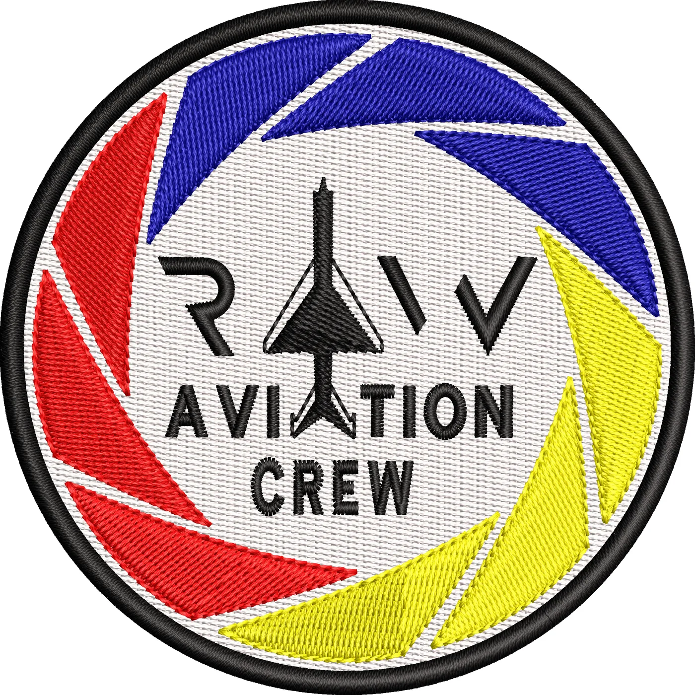 EMBLEMA RAW AVIATION CREW