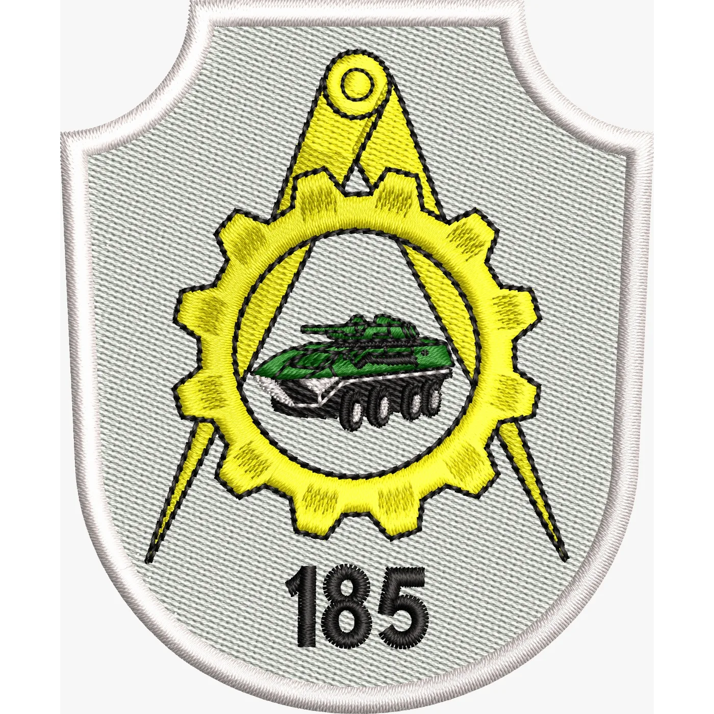 EMBLEMA CENTRUL 185 MENTENANTA RADU CEL MARE