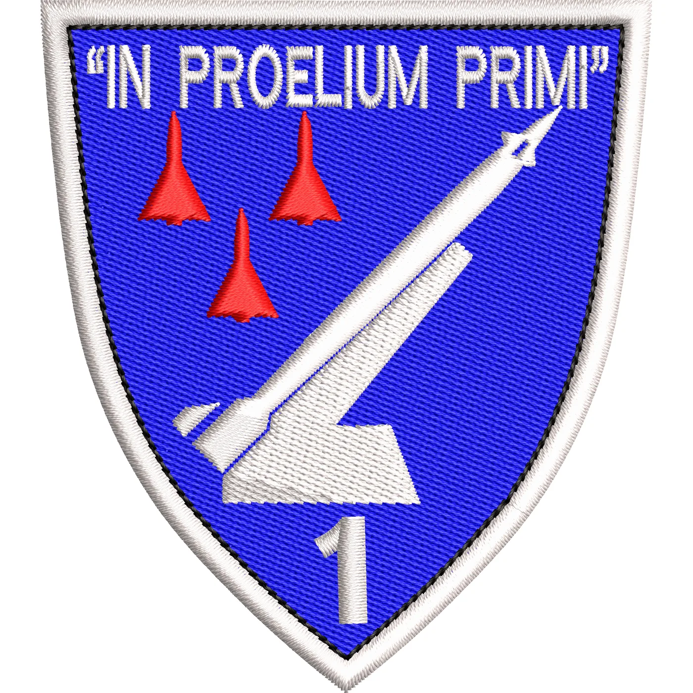 EMBLEMA BRIGADA 1 RACHETE SOL-AER-GENERAL NICOLAE DASCALESCU