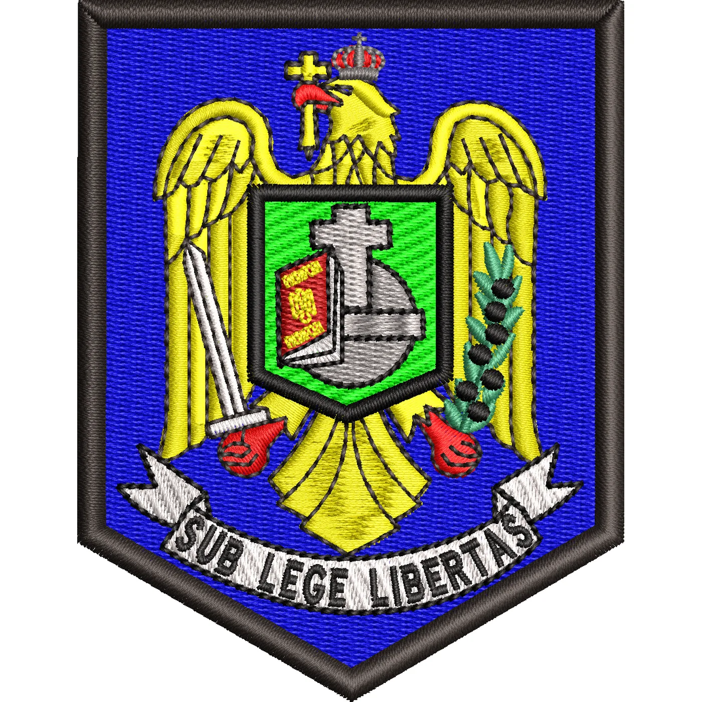 Emblema DIRECTIA GENERALA PASAPOARTE DGP ( NOUA SIMPLA )